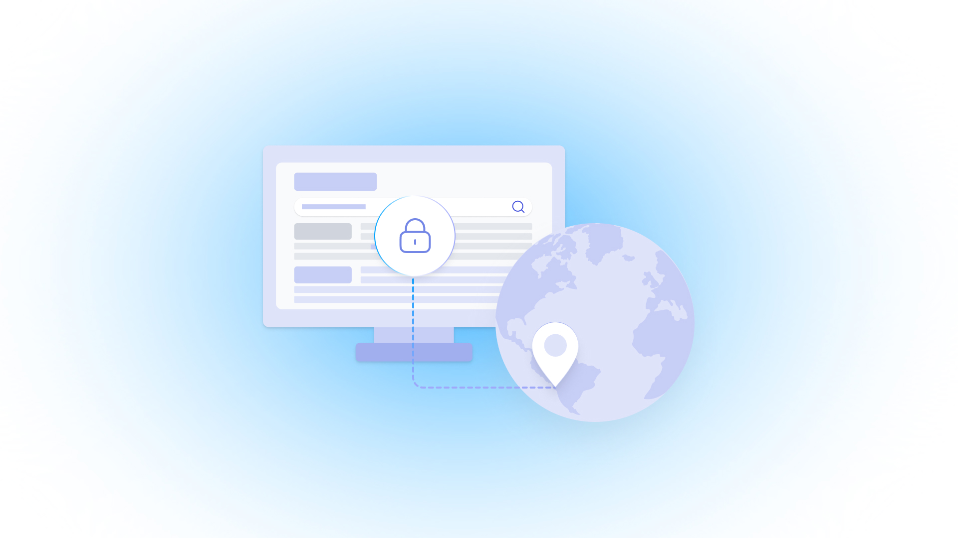 Accessing geo-restricted data