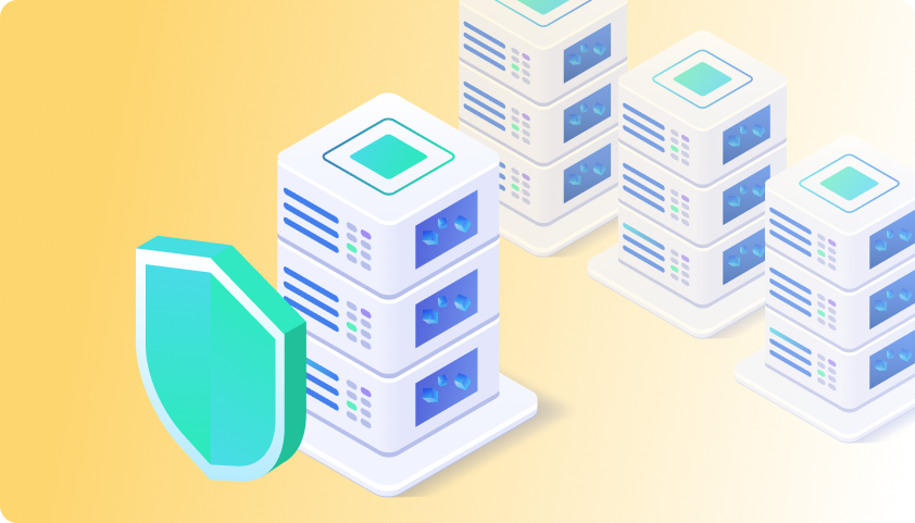 decorative image of datacenter proxy servers