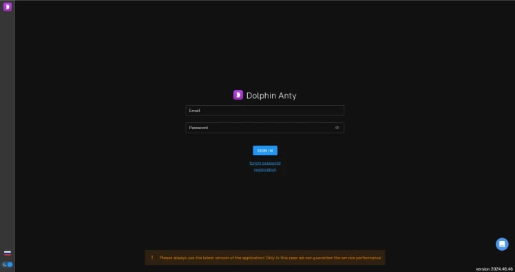Dolphin Anty login_small