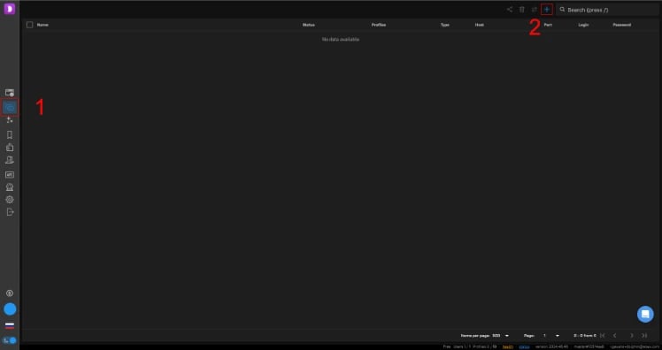 Dolphin Anty select proxies