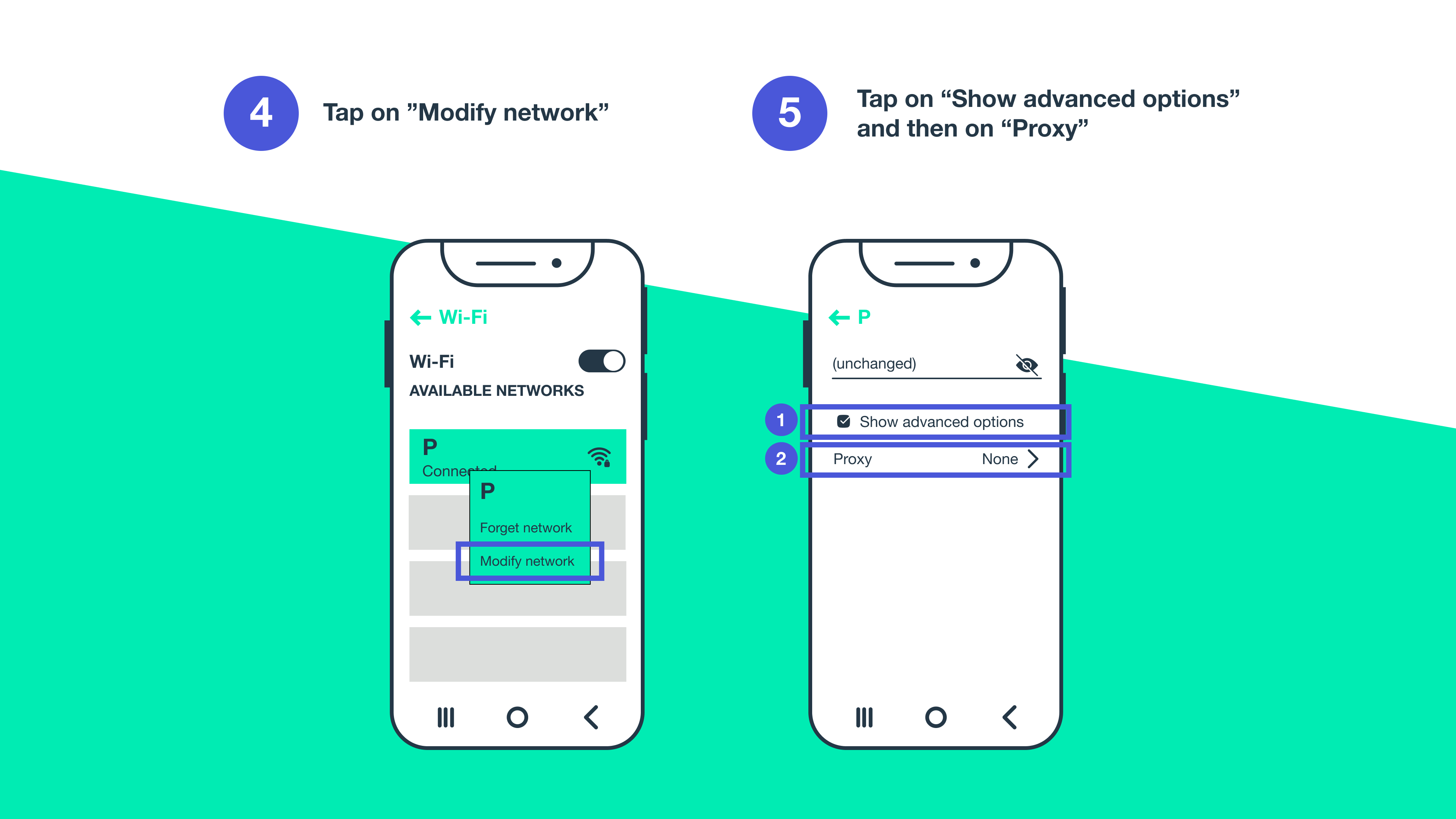 Proxy for Gmail -  Android - 6