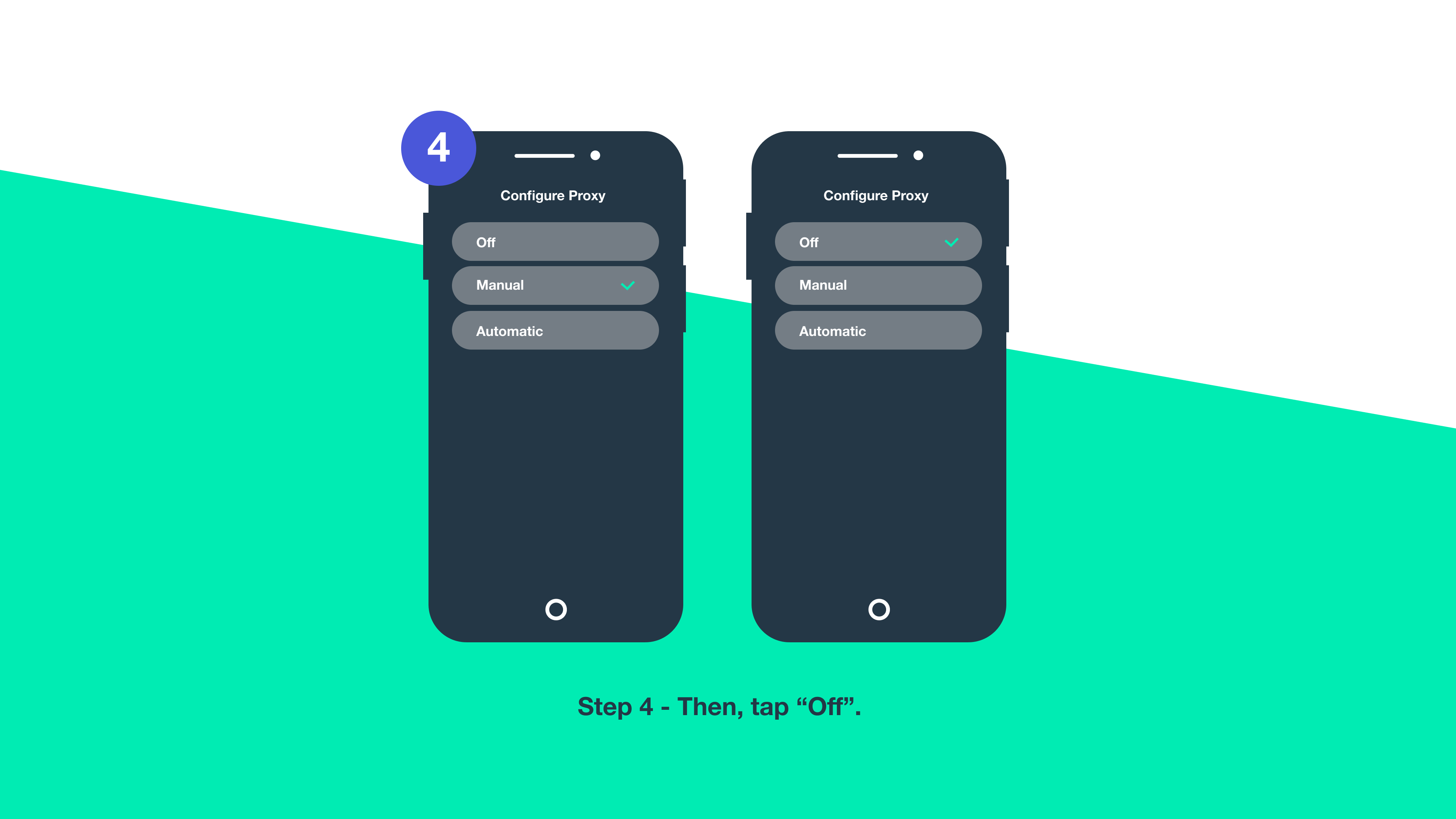 Turn Off Proxy on iPhone or iPad 2
