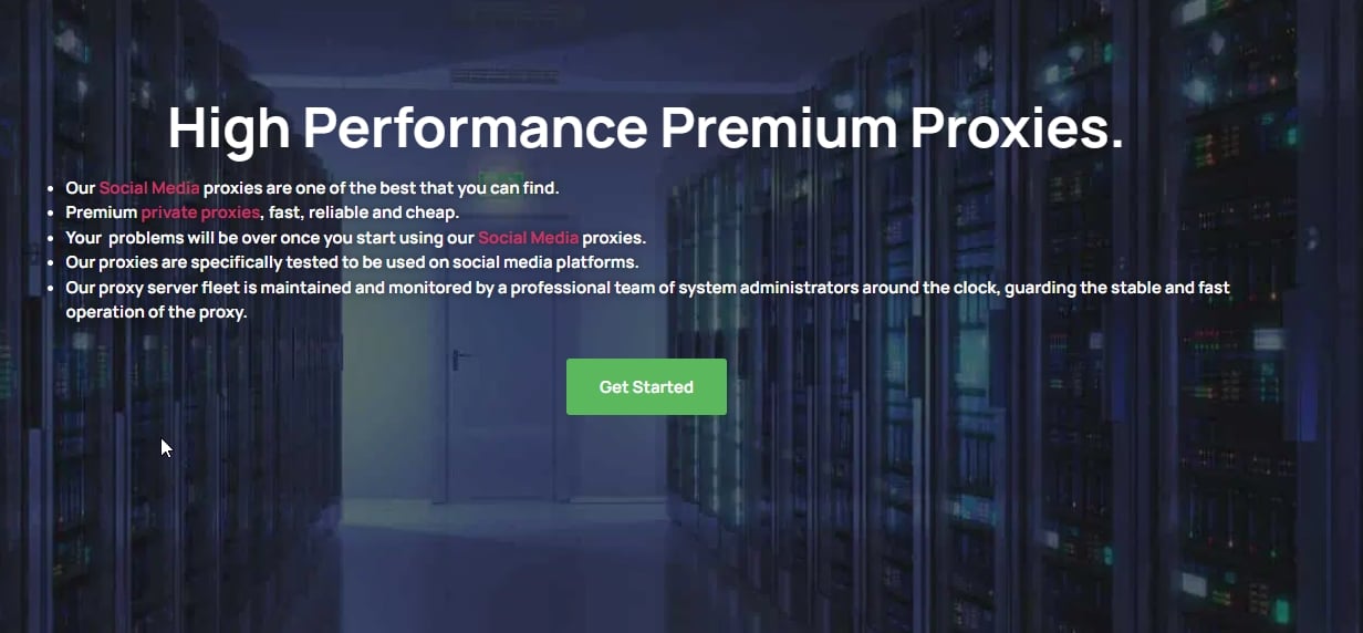 high proxies homepage