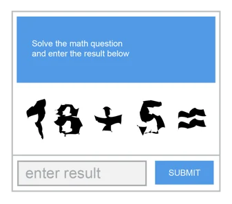 math captcha