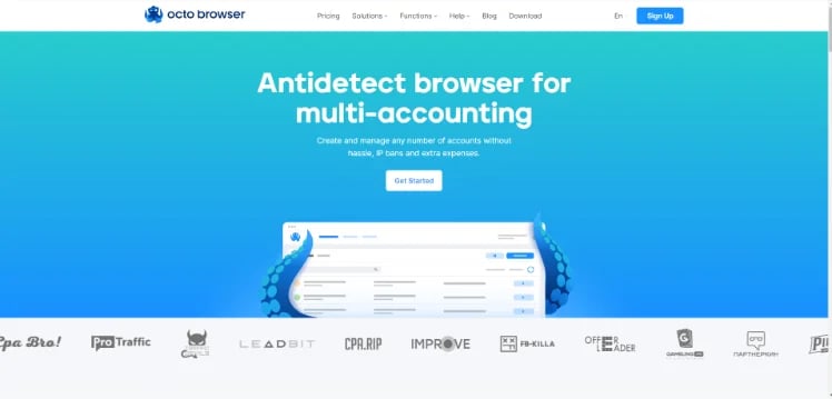 octobrowser - website