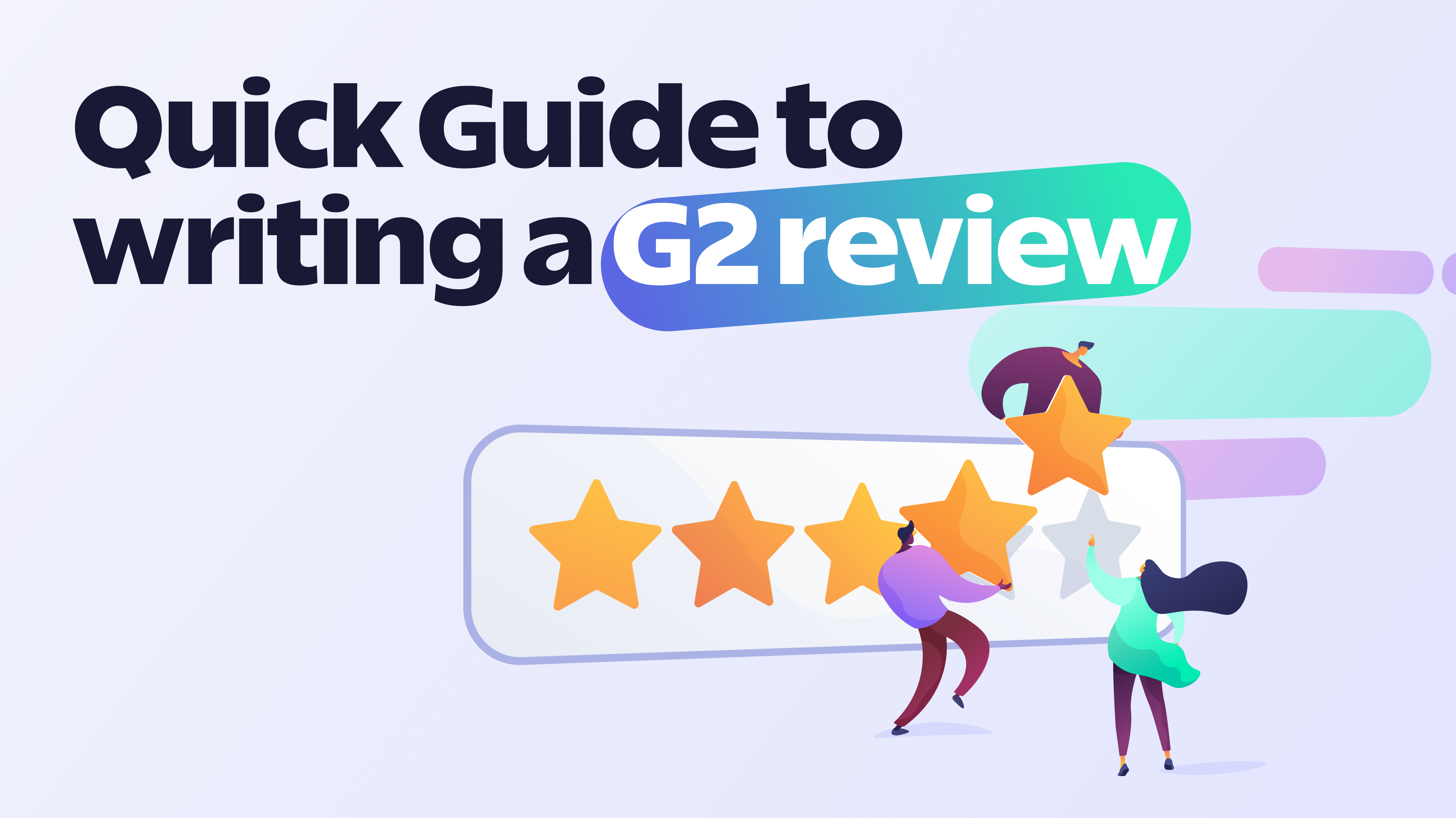 Quick Guide to writing a G2 review | SOAX
